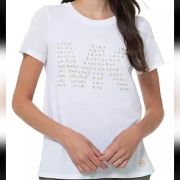 White Michael Kors Women's Top - Picture 1 of 2